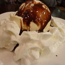 クーポン使用のアイスデザート