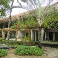 デラックスルームの外からの外観。