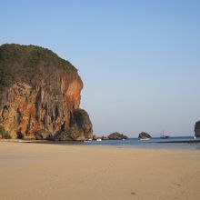 夕暮れ時は人もまばら