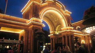 チボリ公園の夜景も素敵です。