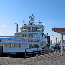 カウパットリのフェリー乗り場