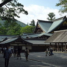 伊勢神宮内宮内