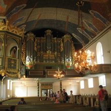 パイプオルガン。