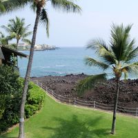 ラナイより。湾の向こうにシェラトンが見えました。