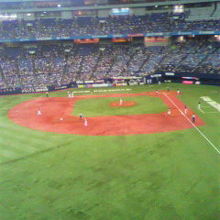 レフトスタンドから