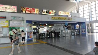 利用客少ないけど広い駅