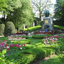 広場の風景です。可愛くて和みました。