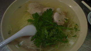 あっさりの塩ラーメン