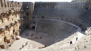 世界最高クラスの古代劇場　「アスペンドス（Aspendos)」