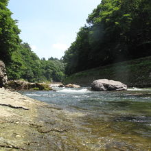 豊かな水量。