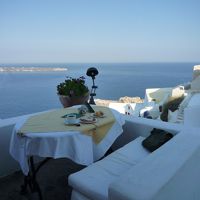 ただ、この眺めの中の朝食は最高でした☆