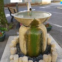 旅館のそばにあったいたちの湯