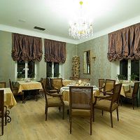 レストランもお洒落です