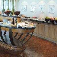 クラブラウンジの朝食