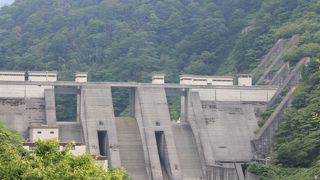 宇奈月温泉近くにあるダム
