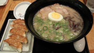 空港でもとんこつラーメン