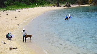 西崎に抱かれた日本最西端のビーチ