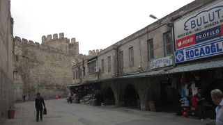 城の中は地元店集結