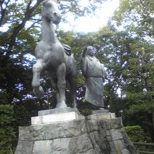 山内一豊の妻と馬。