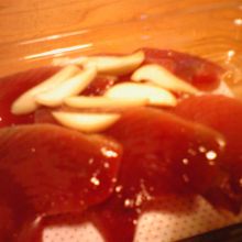 カツオは刺身にしてみました。