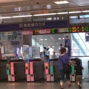 東武野田線とつくばエキスプレスの接続駅