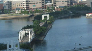 貨物線跡の遊歩道
