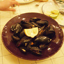 ムール貝の白ワイン蒸し