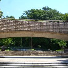 フランス山からの出入口