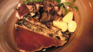 カツオうまし。高知・司で土佐料理満喫。