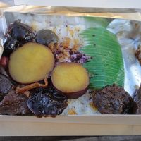 潰れてますがお弁当中身