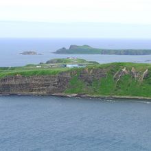登ったところからのトド島