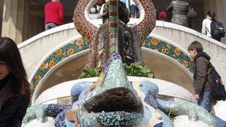 グエル公園のトカゲ