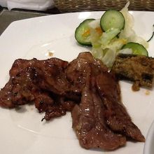 1000円ランチの牛たん