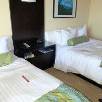 きれいでセンスのある客室です。