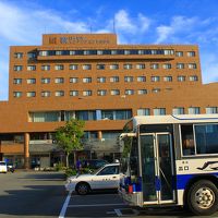 ホテルの外観です。この写真の左側に東萩駅があります