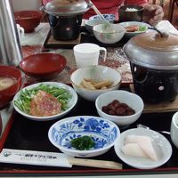 連泊初日の朝食