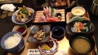 新鮮な海鮮料理が食べらます♪