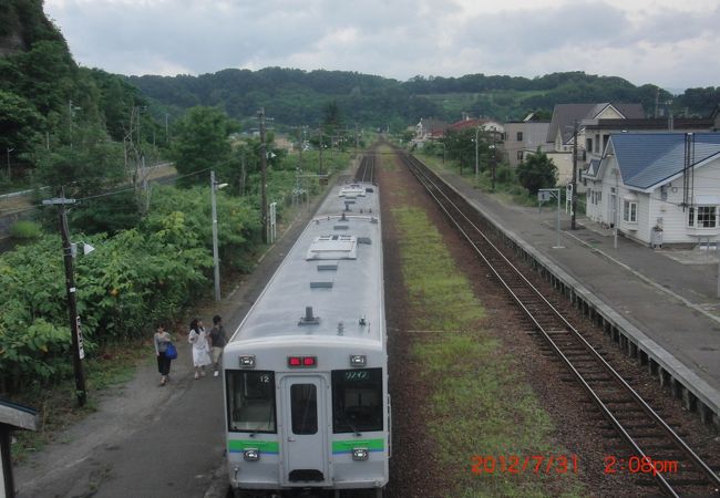 無人の駅