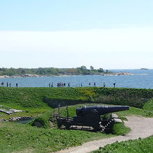 島の先端部分周辺