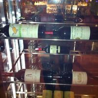 １Ｆレストランのワインセラー