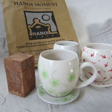 爪楊枝入れは大教会付近マレナ・ハノイの方が豊富