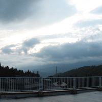 屋上からの眺め　朝5：30頃