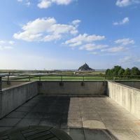 ベランダ手前側から撮影しました。