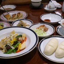 李花コース　季節野菜の炒め物