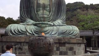 久しぶりに行った長谷の大仏は、空いていました。