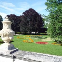 庭園の入口付近