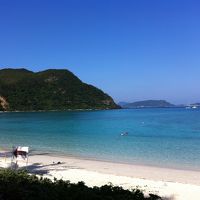 ホテルのビーチ