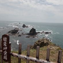 襟裳岬の突端です。