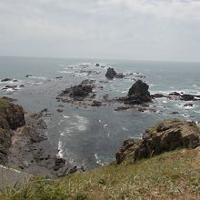 襟裳岬の突端です。