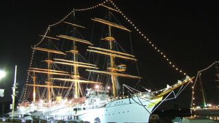 日没後のライトアップが素敵です！